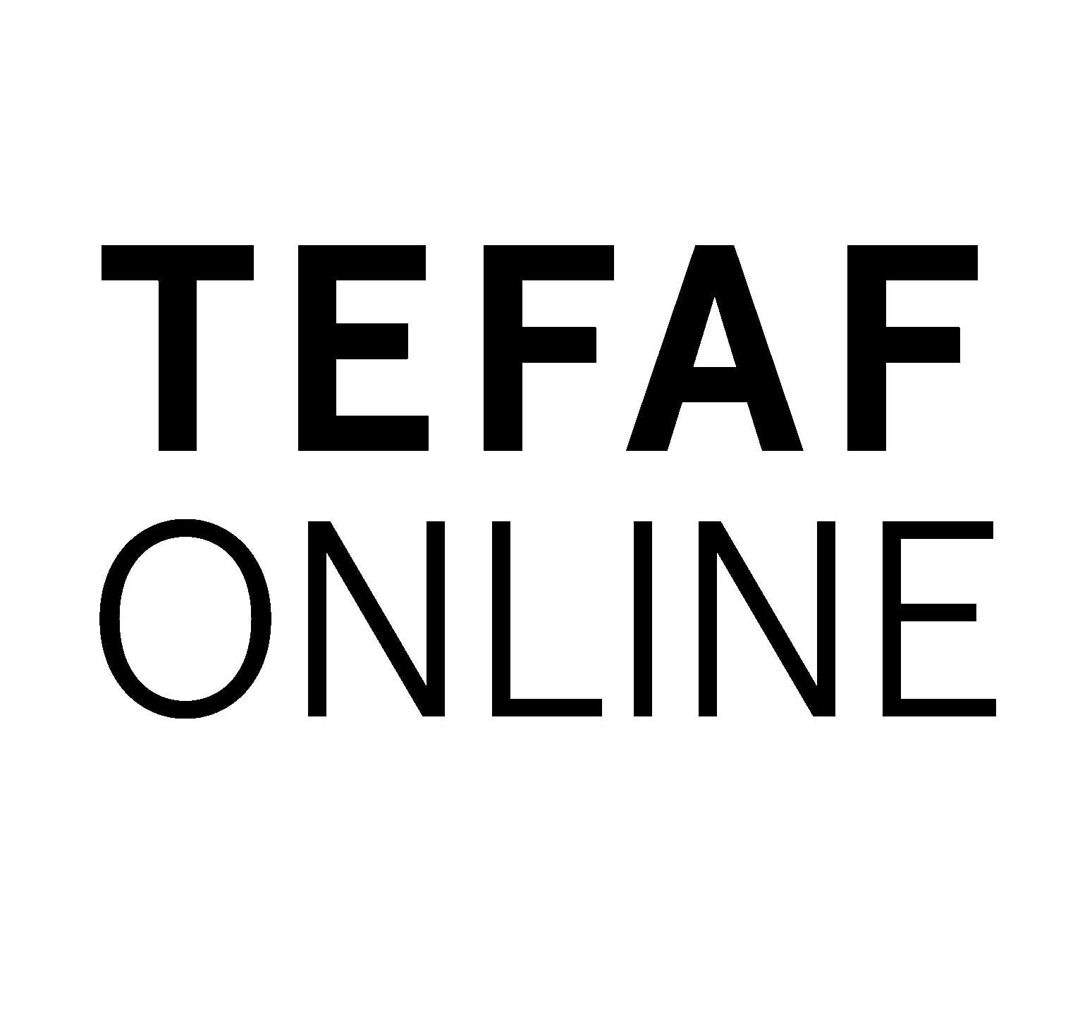 TEFAF Online logo 2020_black