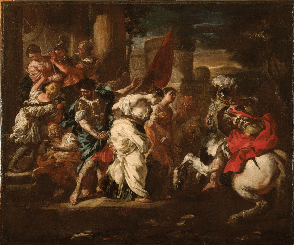 F. Solimena, SS. Tecla, Archelaa e Susanna condotte al martirio